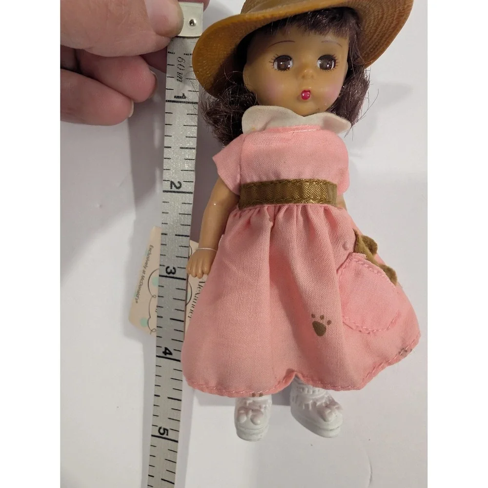 Vintage Madame Alexander 100th Anniversary Teddy Bear Doll Pink McDonald's
